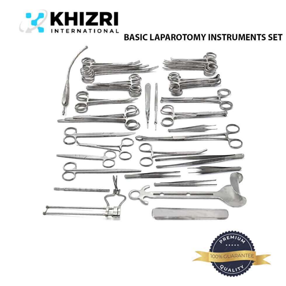 BASIC LAPAROTOMY SET | 50 PCs | GENERAL SURGERY INSTRUMENTS