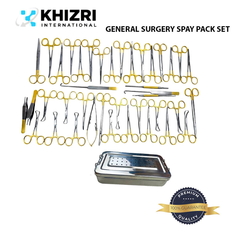 SPAY PACK | SET OF 40 PCS | GENERAL SURGERY INSTRUMENTS