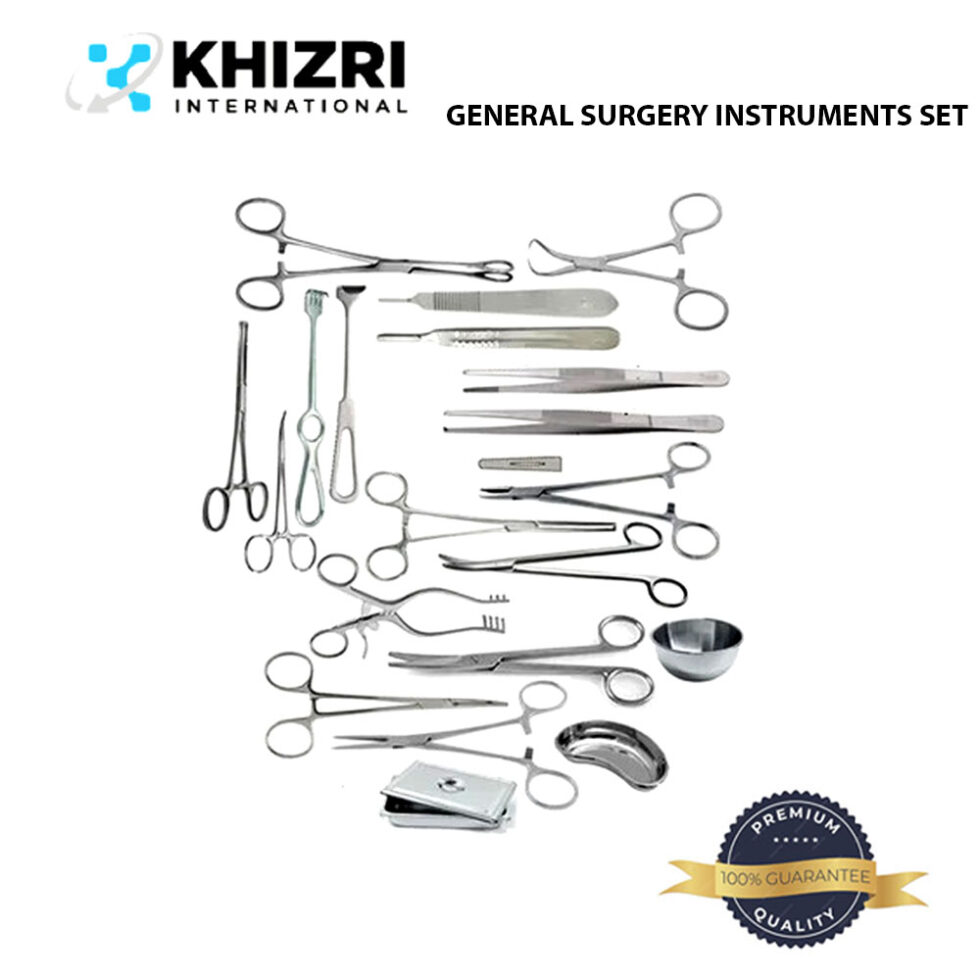 GENERAL SURGERY INSTRUMENTS SET | SURGICAL INSTRUMENTS KIT | STAINLESS STEEL SURGICAL INSTRUMENTS