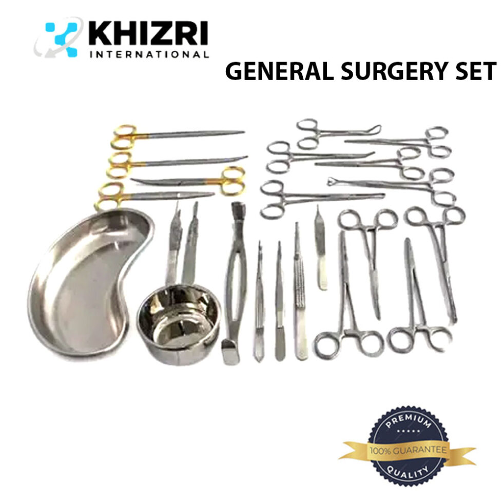 GENERAL SURGERY SET | SURGICAL INSTRUMENTS KIT | STAINLESS STEEL