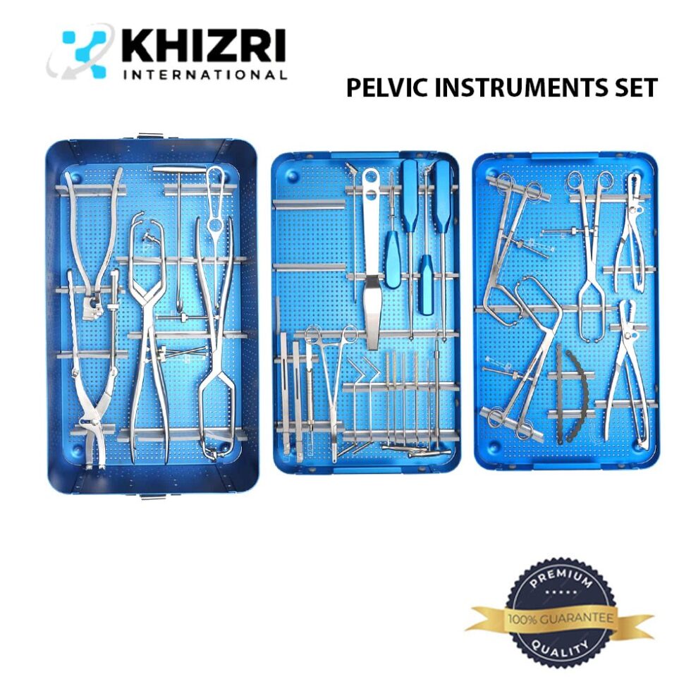 PELVIC RECONSTRUCTION PLATE SURGERY SET | ORTHOPEDIC SURGICAL INSTRUMENTS