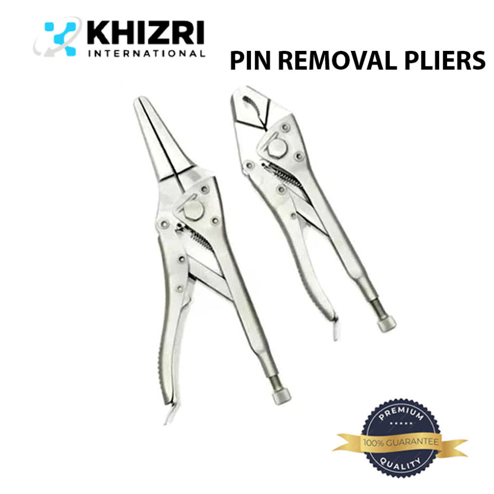PIN REMOVAL VISE PLIERS | 2 PCs | ORTHOPEDIC GRIP STYLE SURGICAL INSTRUMENT