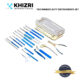 TEO RHINOPLASTY INSTRUMENTS SET | BLUE COATED | PLASTIC SURGERY INSTRUMENTS | FREE BOX