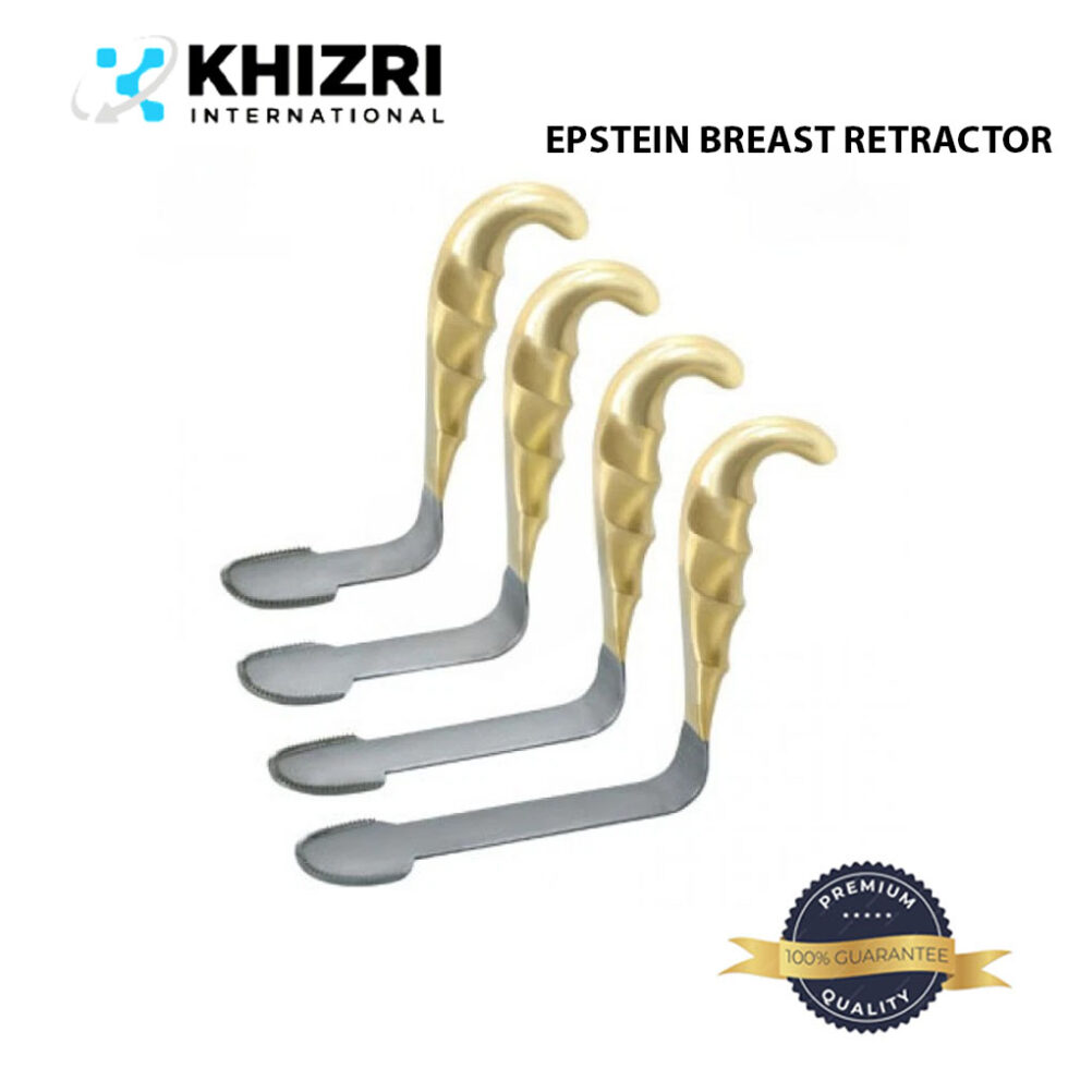 EPSTEIN BREAST RETRACTOR SURGICAL ORTHOPEDIC | SET OF 4 PCS | PLASTIC SURGERY INSTRUMENTS