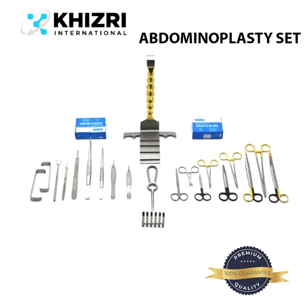 ABDOMINOPLASTY SET | PLASTIC SURGERY INSTRUMENTS | REUSABLE SURGICAL INSTRUMENT SET