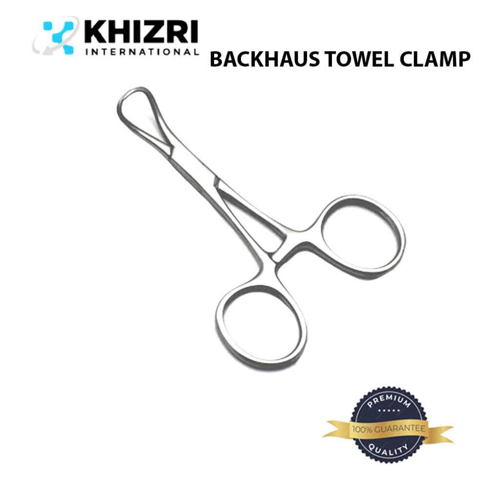 BACKHAUS TOWEL CLAMP | GENERAL SURGERY INSTRUMENT | REUSABLE SURGICAL INSTRUMENT